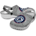 custom los angeles clippers cracked texture clog best selling