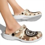 custom los angeles clippers desert camo clog best selling