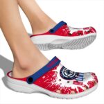 custom los angeles clippers splash art clog best selling