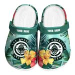 custom los angeles clippers tropical vibes clog best selling