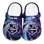 custom los angeles kings galaxy swirl clog best selling