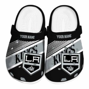 custom los angeles kings vibrant dual tone clog best selling