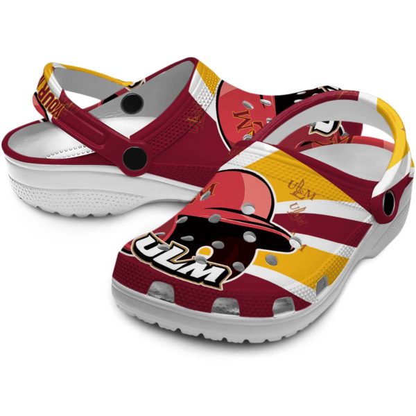 custom louisiana monroe warhawks baseball helmet clog high quality