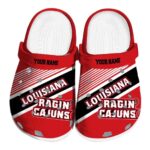 custom louisiana ragin cajuns vibrant dual tone clog best selling