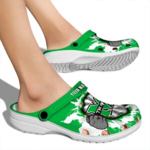 custom marshall thundering herd gripping hand clog fashion forward