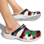 custom marshall thundering herd patriotic stripes clog best selling