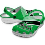 custom marshall thundering herd vibrant dual tone clog best selling