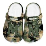 custom maryland terrapins camouflage craze clog best selling