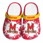 custom maryland terrapins splash art clog best selling