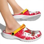 custom maryland terrapins splash art clog best selling