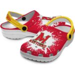 custom maryland terrapins splash art clog best selling