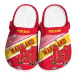 custom maryland terrapins vibrant dual tone clog best selling