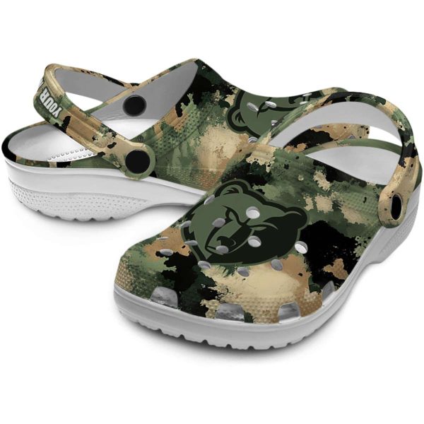 custom memphis grizzlies camouflage craze clog high quality