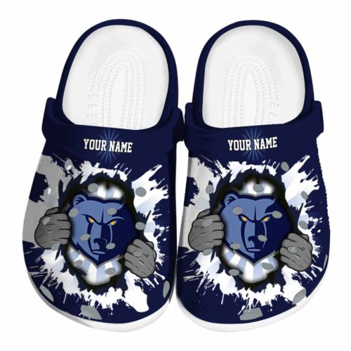 custom memphis grizzlies gripping hand clog best selling