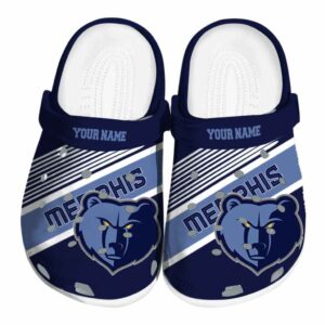 custom memphis grizzlies vibrant dual tone clog best selling