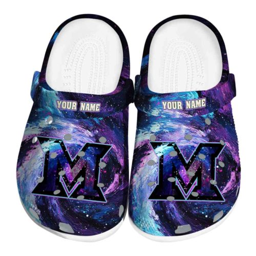 custom miami redhawks galaxy swirl clog best selling