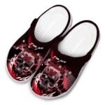 custom miami redhawks gothic skull clog best selling