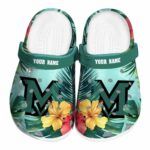 custom miami redhawks tropical vibes clog best selling
