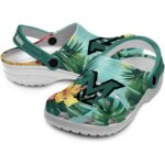 custom miami redhawks tropical vibes clog best selling