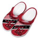 custom miami redhawks vibrant dual tone clog best selling