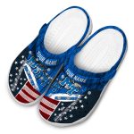 custom middle tennessee blue raiders star spangled side pattern clog best selling