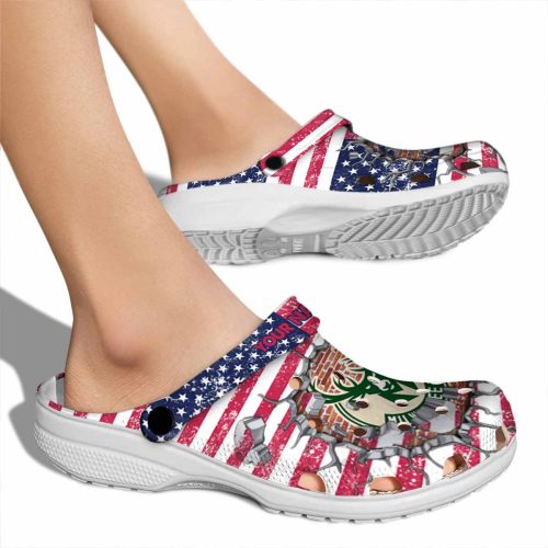 custom milwaukee bucks freedom splinter clog fashion forward