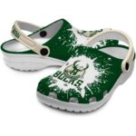 custom milwaukee bucks splash art clog best selling
