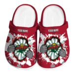 custom minnesota wild gripping hand clog best selling
