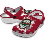 custom minnesota wild gripping hand clog best selling