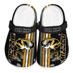 custom missouri tigers contrasting stripes clog best selling