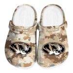 custom missouri tigers desert camo clog best selling