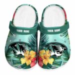 custom missouri tigers tropical vibes clog best selling