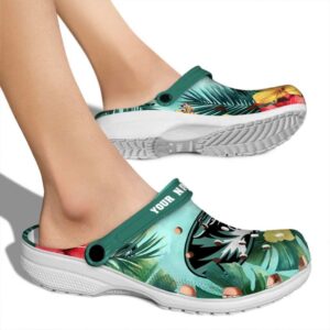 custom missouri tigers tropical vibes clog fashion forward
