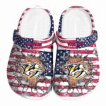 custom nashville predators freedom splinter clog best selling