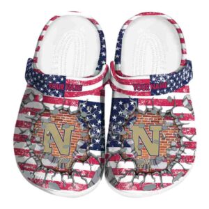 custom navy midshipmen freedom splinter clog best selling
