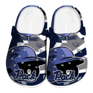 custom nevada wolf pack baseball helmet clog best selling