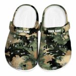 custom nevada wolf pack camouflage craze clog best selling