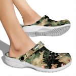 custom nevada wolf pack camouflage craze clog best selling