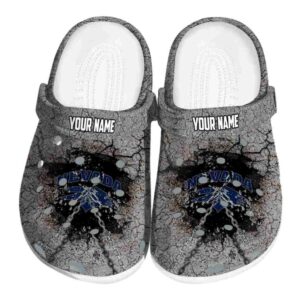 custom nevada wolf pack cracked ground texture clog best selling