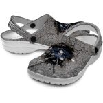 custom nevada wolf pack cracked ground texture clog best selling