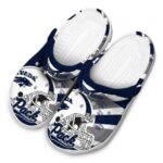 custom nevada wolf pack football helmet clog best selling