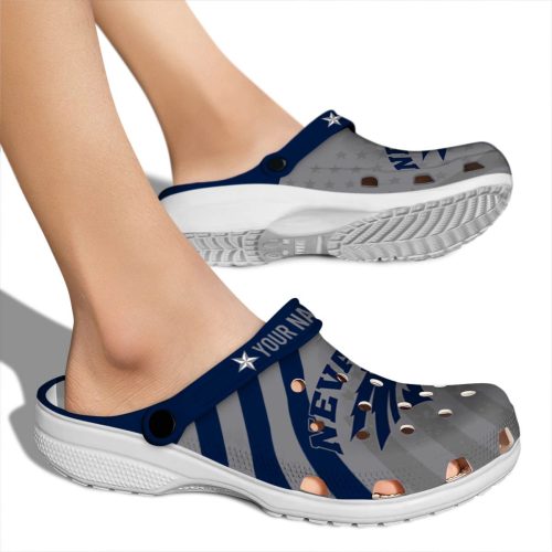 custom nevada wolf pack star spangled graphic clog fashion forward