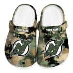 custom new jersey devils camouflage craze clog best selling