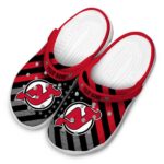 custom new jersey devils star spangled graphic clog best selling