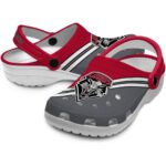 custom new mexico lobos striped accents clog best selling