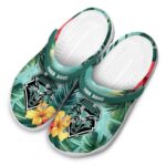 custom new mexico lobos tropical vibes clog best selling