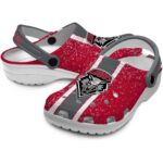 custom new mexico lobos vertical stripes clog best selling