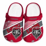 custom new mexico lobos vibrant dual tone clog best selling
