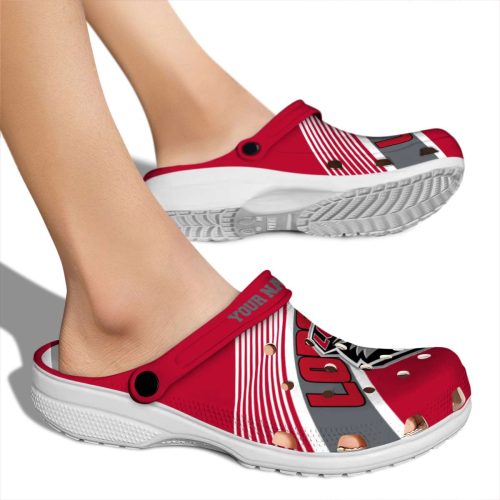 custom new mexico lobos vibrant dual tone clog fashion forward