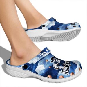 custom new mexico state aggies ocean waves clog fashion forward